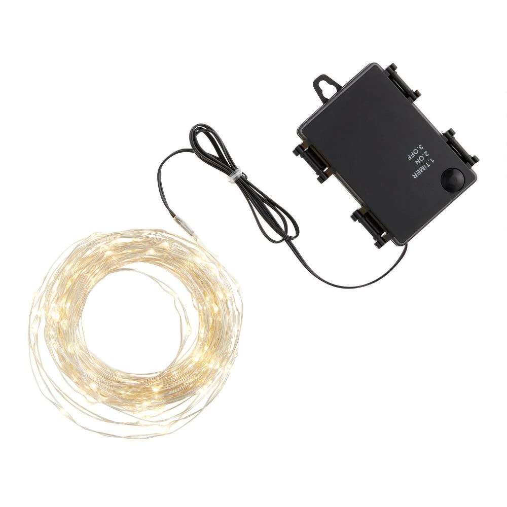 Cheap 😉 World Market White Micro LED 150 Bulb Battery Operated String Lights 😍 3 Cheap 😉 World Market White Micro LED 150 Bulb Battery Operated String Lights 😍