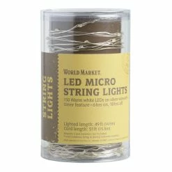 Cheap 😉 World Market White Micro LED 150 Bulb Battery Operated String Lights 😍 7 Cheap 😉 World Market White Micro LED 150 Bulb Battery Operated String Lights 😍 -Lighting Sales Store unnamed file 1004