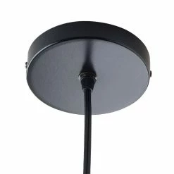 Deals 🌟 World Market Natural Rattan and Black Fabric Pendant Lamp ✨ -Lighting Sales Store unnamed file 105