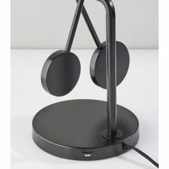 Best reviews of 🎉 World Market Bond Black Metal 2 Light Adjustable Desk Lamp With USB 🎁 -Lighting Sales Store unnamed file 1057