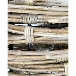 Promo 🔥 World Market Gray Abstract Rattan Wall Sconce 👏 -Lighting Sales Store unnamed file 1085