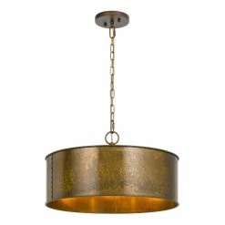 Wholesale ✔️ World Market Winta Distressed Bronze Patina 3 Light Pendant Lamp 🛒