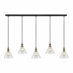 Promo 🔥 World Market Presta Black Metal And Glass 5 Light Pendant Lamp 🎉 -Lighting Sales Store unnamed file 1148