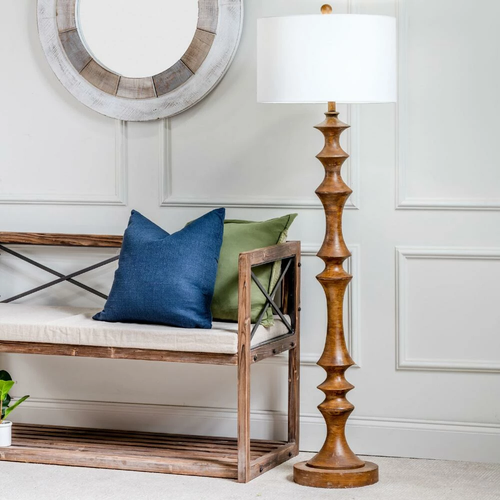 Flash Sale โ World Market Chester Brown Resin Spindle Floor Lamp ๐ฏ 4 Flash Sale โ World Market Chester Brown Resin Spindle Floor Lamp ๐ฏ - Image 2