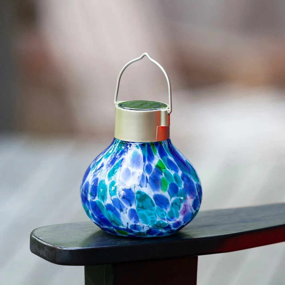 Deals ๐ World Market Blown Glass Solar LED Lantern ๐งจ 4 Deals ๐ World Market Blown Glass Solar LED Lantern ๐งจ - Image 2