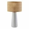 Best deal 😉 World Market Walmer Natural Rattan and Ceramic Table Lamp 🛒