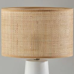 Best deal 😉 World Market Walmer Natural Rattan and Ceramic Table Lamp 🛒 -Lighting Sales Store unnamed file 1262