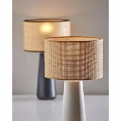 Best deal 😉 World Market Walmer Natural Rattan and Ceramic Table Lamp 🛒 -Lighting Sales Store unnamed file 1263