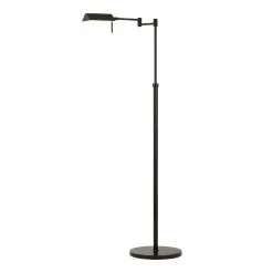 Deals 🔔 World Market Pharmacy Dark Bronze Metal LED Floor Lamp 🔔