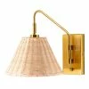 Deals 🤩 World Market Cerro Gold And Rattan Dome Wall Sconce 🌟 -Lighting Sales Store unnamed file 1309