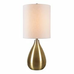 Wholesale 🎉 World Market Miriam Antique Brass Droplet Table Lamp 👍