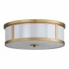 Cheapest 🎉 World Market Avery Antique Gold Drum Flush Mount Ceiling Light 🎁 -Lighting Sales Store unnamed file 1388