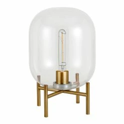 Outlet 🎉 World Market Kari Clear Glass Cylinder and Metal Accent Lamp ⌛ -Lighting Sales Store unnamed file 1400
