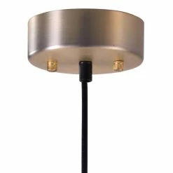 Best Pirce 🔥 World Market Jackson Gold and Black Metal Drum Pendant Lamp 🧨 -Lighting Sales Store unnamed file 1407
