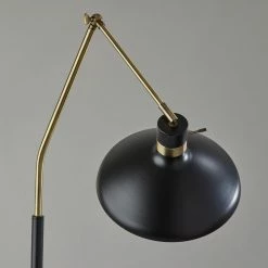 Coupon 🛒 World Market Bryson Black Metal And Antique Brass Adjustable Floor Lamp 😍 -Lighting Sales Store unnamed file 1433