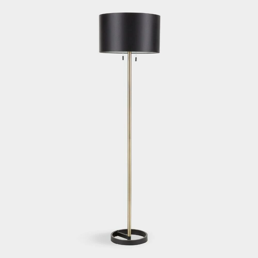 Wholesale ๐ World Market Gold and Black Art Deco 2 Light Marc Floor Lamp ๐ 4 Wholesale ๐ World Market Gold and Black Art Deco 2 Light Marc Floor Lamp ๐ - Image 2