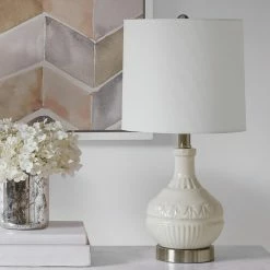 Cheap 💯 World Market Blake White Ceramic Table Lamp 🔔 -Lighting Sales Store unnamed file 1466