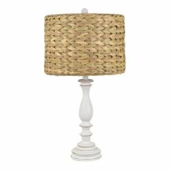 Flash Sale 🎉 World Market Castile Raffia Shade Candlestick Table Lamp ⌛ -Lighting Sales Store unnamed file 1479