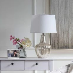 Discount 🎁 World Market Gold Mercury Glass Ribbed Table Lamp 😉 -Lighting Sales Store unnamed file 1504