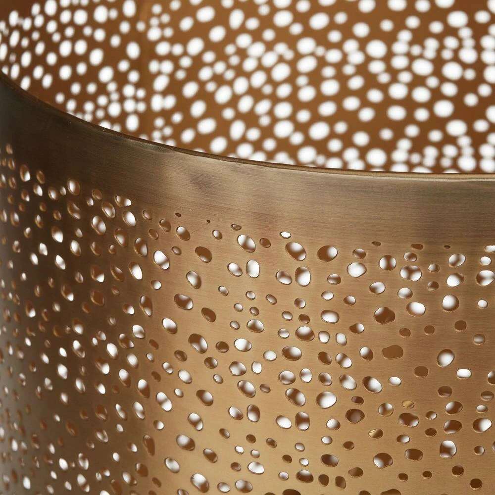 Top 10 ❤️ World Market Antique Brass Pierced Metal Drum Table Lamp Shade 🛒 6 Top 10 ❤️ World Market Antique Brass Pierced Metal Drum Table Lamp Shade 🛒 - Image 4