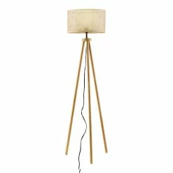 Top 10 ❤️ World Market Lewis Natural Rattan and Wood Tripod Floor Lamp 🥰