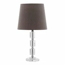 New โค๏ธ World Market Erin Crystal Cube Table Lamp ๐คฉ