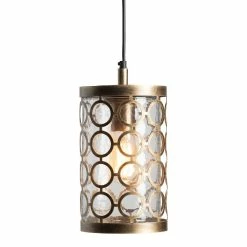 Deals 🎉 World Market Glass and Brass Moroccan Style Circle Pendant Lamp 🤩 -Lighting Sales Store unnamed file 1605