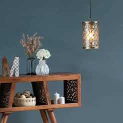 Deals 🎉 World Market Glass and Brass Moroccan Style Circle Pendant Lamp 🤩 -Lighting Sales Store unnamed file 1608
