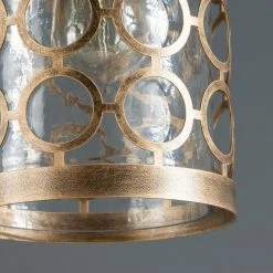 Deals 🎉 World Market Glass and Brass Moroccan Style Circle Pendant Lamp 🤩 -Lighting Sales Store unnamed file 1610