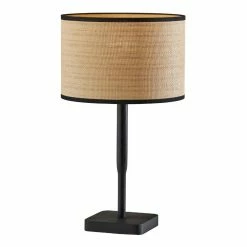 Budget 🎉 World Market Latimer Wood and Natural Fiber Woven Table Lamp 🌟 -Lighting Sales Store unnamed file 1637