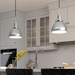 Promo ❤️ World Market Iris Nickel And Metal Dome Pendant Lamp 🔔 -Lighting Sales Store unnamed file 1645