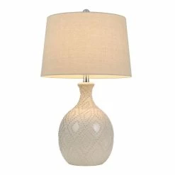 Budget 👍 World Market Harden Ivory Ceramic Diamond Table Lamps Set Of 2 💯 -Lighting Sales Store unnamed file 1655
