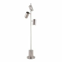 Wholesale 🔥 World Market Brushed Steel 3 Light Adjustable Yesenia Floor Lamp 🛒
