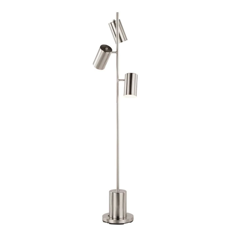 Wholesale ๐ฅ World Market Brushed Steel 3 Light Adjustable Yesenia Floor Lamp ๐ 3 Wholesale ๐ฅ World Market Brushed Steel 3 Light Adjustable Yesenia Floor Lamp ๐