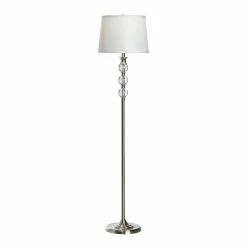 Flash Sale 🌟 World Market Vida Silver And Acrylic Floor Lamp 🔔