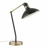 Best Pirce 😍 World Market Bryson Black Metal And Antique Brass Adjustable Desk Lamp 🛒