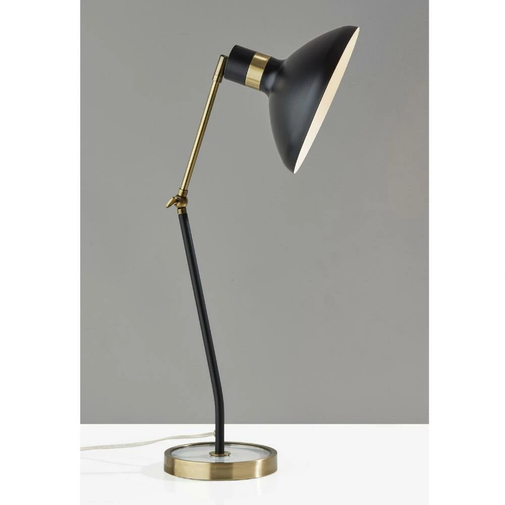 Best Pirce ๐ World Market Bryson Black Metal And Antique Brass Adjustable Desk Lamp ๐ 4 Best Pirce ๐ World Market Bryson Black Metal And Antique Brass Adjustable Desk Lamp ๐ - Image 2