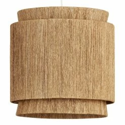Outlet ✨ World Market Leyla Natural Fiber 3 Tier Pendant Shade 👏