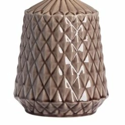 Coupon ✔️ World Market Tusten Brown Ceramic Embossed Geometric Table Lamp 🧨 -Lighting Sales Store unnamed file 1749
