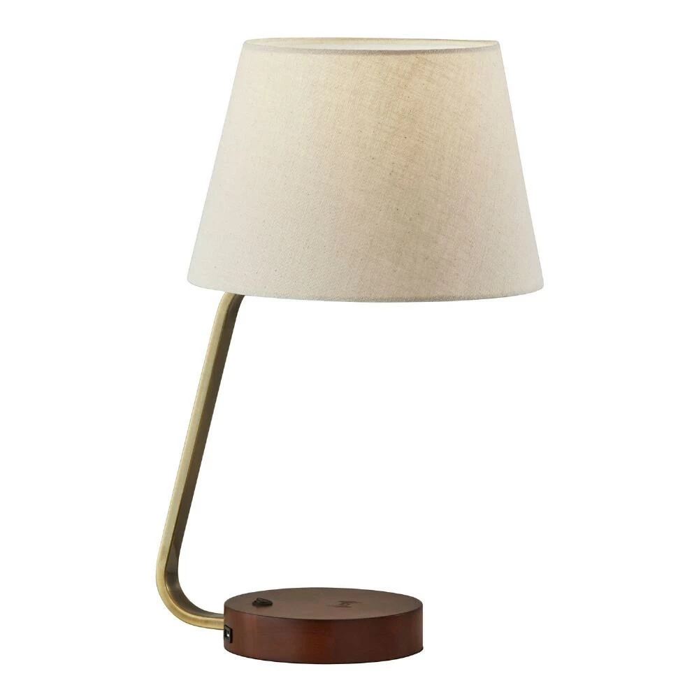 Best Pirce ✨ World Market Rumford Walnut Table Lamp With USB And Charging Pad ⌛ 3 Best Pirce ✨ World Market Rumford Walnut Table Lamp With USB And Charging Pad ⌛