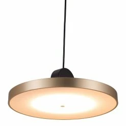 New 🧨 World Market Franklin Gold And Black Metal Disk Pendant Lamp 🔥 -Lighting Sales Store unnamed file 1859