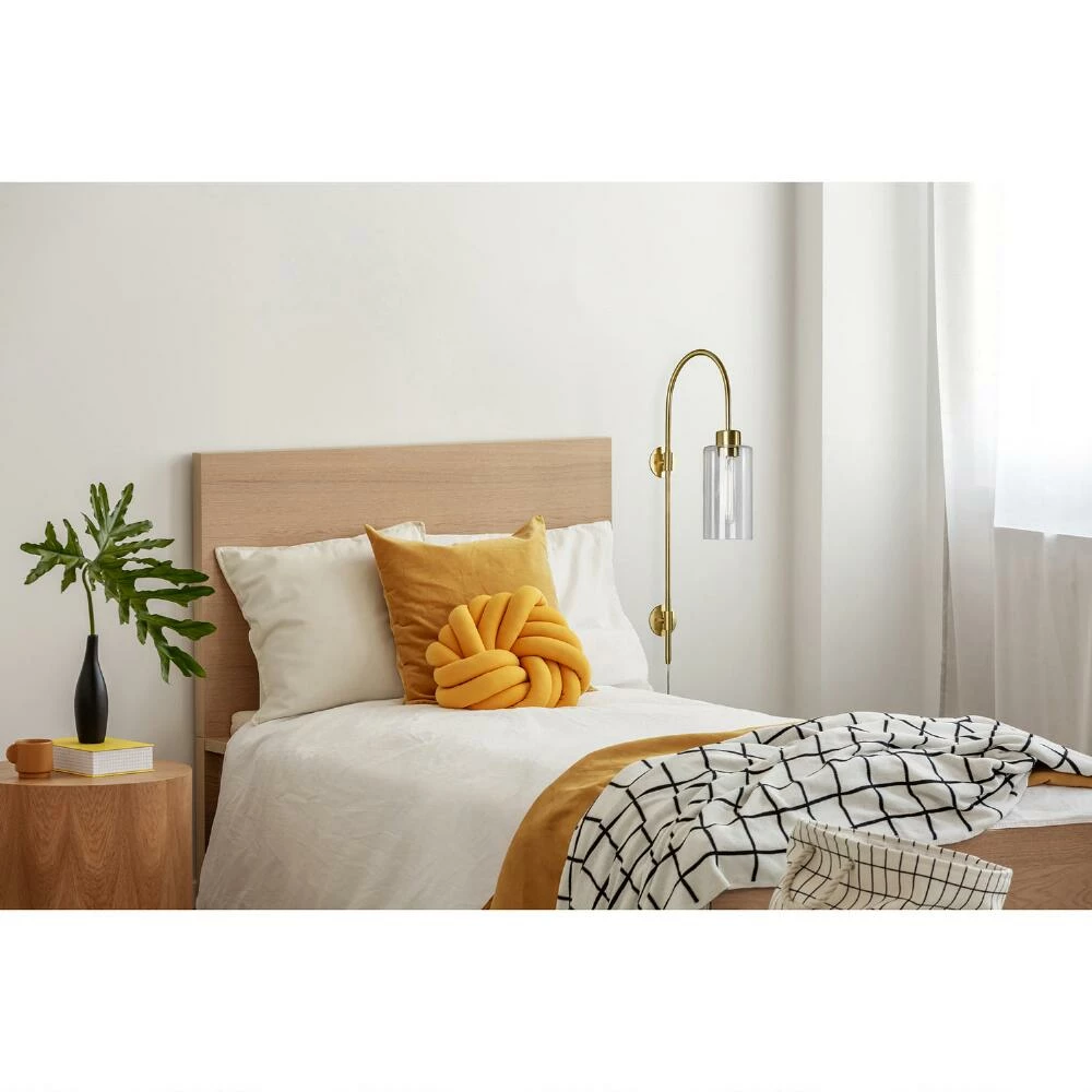 Flash Sale 👍 World Market Brass And Glass Layla Wall Sconce 🥰 4 Flash Sale 👍 World Market Brass And Glass Layla Wall Sconce 🥰 - Image 2