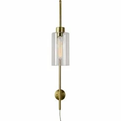 Flash Sale 👍 World Market Brass And Glass Layla Wall Sconce 🥰 11 Flash Sale 👍 World Market Brass And Glass Layla Wall Sconce 🥰 -Lighting Sales Store unnamed file 1874