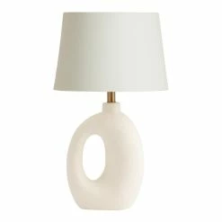 Discount 🥰 World Market Lyra White Abstract Ceramic Table Lamp Base 🛒 -Lighting Sales Store unnamed file 188