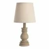 Best deal 💯 World Market Kenne Distressed Cream Turned Table Lamp ❤️
