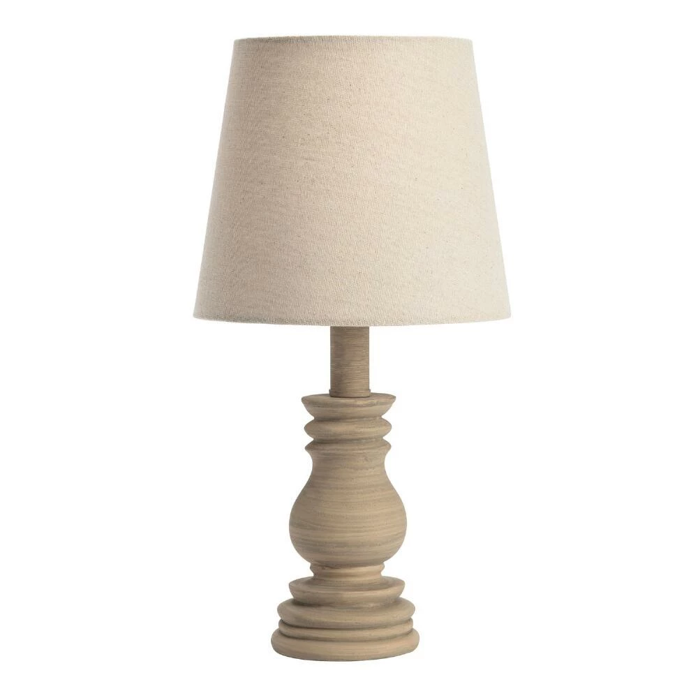 Best deal 💯 World Market Kenne Distressed Cream Turned Table Lamp ❤️ 3 Best deal 💯 World Market Kenne Distressed Cream Turned Table Lamp ❤️