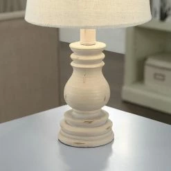 Best deal 💯 World Market Kenne Distressed Cream Turned Table Lamp ❤️ 9 Best deal 💯 World Market Kenne Distressed Cream Turned Table Lamp ❤️ -Lighting Sales Store unnamed file 1887