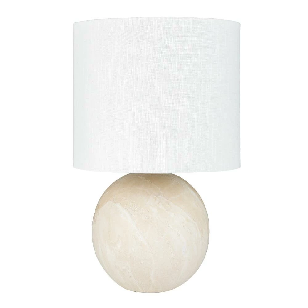 New 🤩 World Market Vogel Ivory Marbled Ceramic Orb Table Lamp 🛒 3 New 🤩 World Market Vogel Ivory Marbled Ceramic Orb Table Lamp 🛒