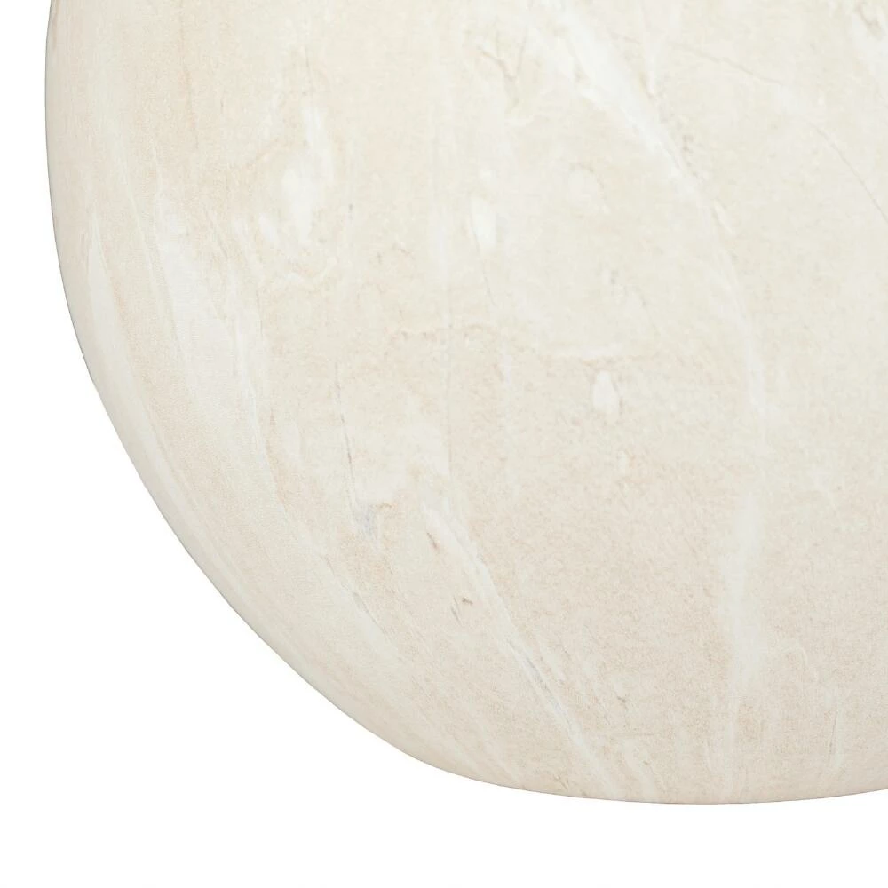 New 🤩 World Market Vogel Ivory Marbled Ceramic Orb Table Lamp 🛒 6 New 🤩 World Market Vogel Ivory Marbled Ceramic Orb Table Lamp 🛒 - Image 4