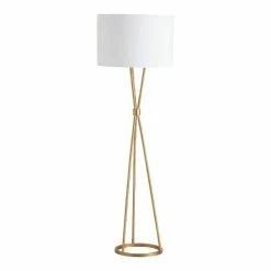 Best reviews of 🧨 World Market Leo Antique Gold Tripod Floor Lamp 🥰
